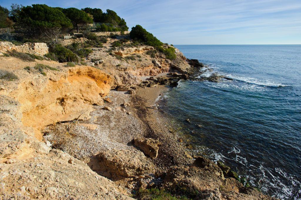 Playa del Cementiri en Ametlla de Mar Admite Perros